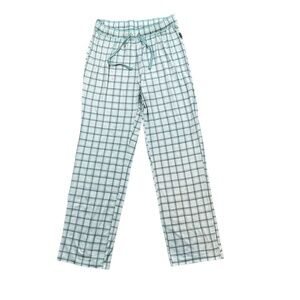 Eddie Bauer Women’s Plaid Sleepwear Pants  Loungewear Drawstring Size Medium